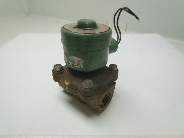 ASCO 8211B54 Hazardous Location Solenoid Valve 110/120V 50/60Hz 1" NPT