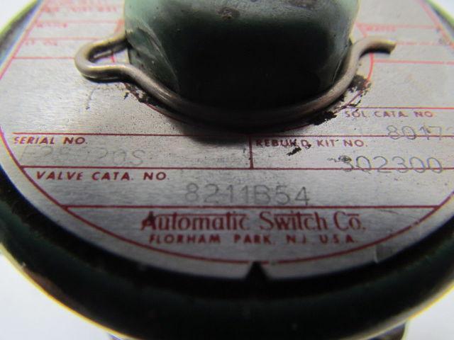ASCO 8211B54 Hazardous Location Solenoid Valve 110/120V 50/60Hz 1" NPT