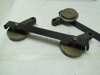 DW Zimmerman 16420 t-Rail Suspension Kit Flange Rail Trolley w/Rail Safety