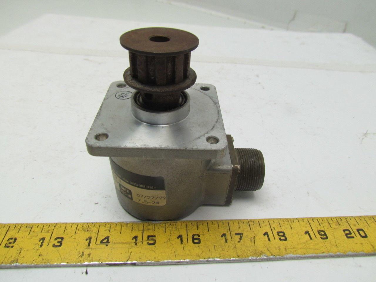 BEI H25D-SS-CCW-8GC-7406-LED-SM18-S H25 Absolute Optical Encoder 7.5-24VDC In