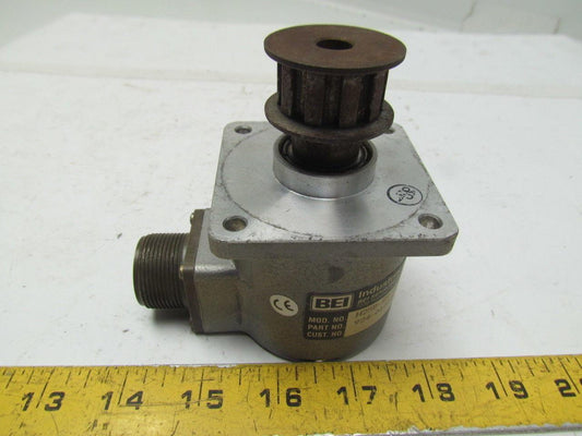 BEI H25D-SS-CCW-8GC-7406-LED-SM18-S H25 Absolute Optical Encoder 7.5-24VDC In