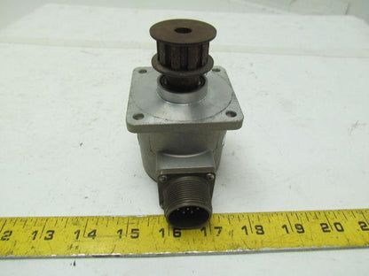 BEI H25D-SS-CCW-8GC-7406-LED-SM18-S H25 Absolute Optical Encoder 7.5-24VDC In