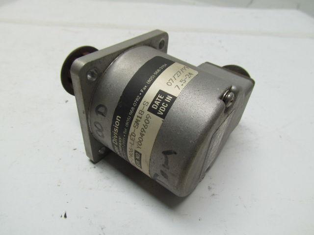 BEI H25D-SS-CCW-8GC-7406-LED-SM18-S H25 Absolute Optical Encoder 7.5-24VDC In