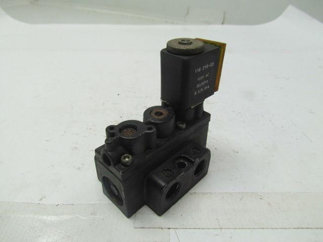 ARO A212SS120A Pneumatic solenoid valve 2 position body ported 1/4"NPTF 120VAC
