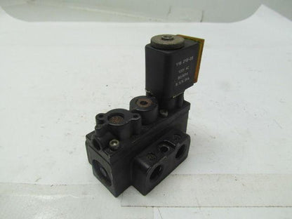 ARO A212SS120A Pneumatic solenoid valve 2 position body ported 1/4"NPTF 120VAC