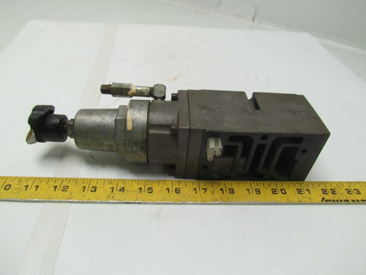Numatics 554RS100J Pneumatic Sandwich Pressure Regulator type RS No gauge