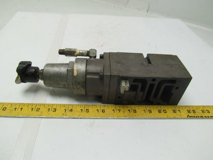 Numatics 554RS100J Pneumatic Sandwich Pressure Regulator type RS No gauge