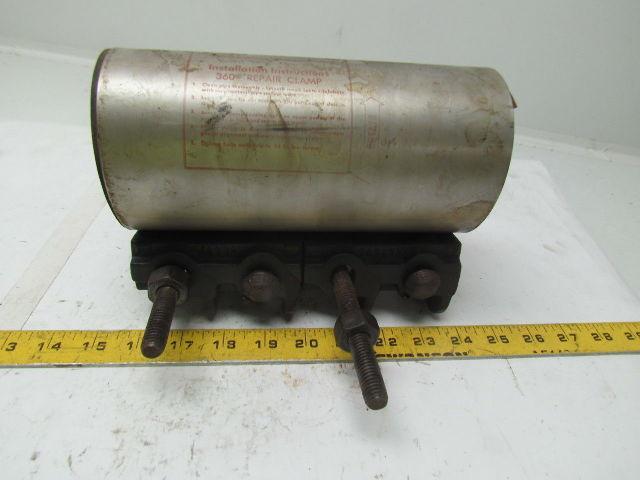 Dresser 360 Repair Clamp 100G 18-8 S.S. 3" 3.40-3.58 O.D. Range