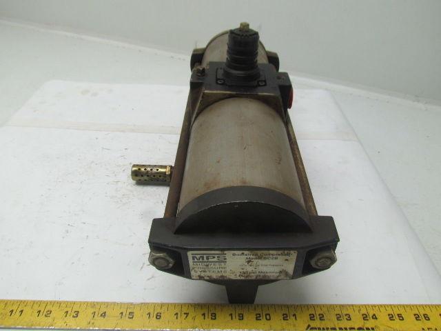 MPS BC2B Bootstrap Compressor Max inlet press. 150 PSIG Missing knob