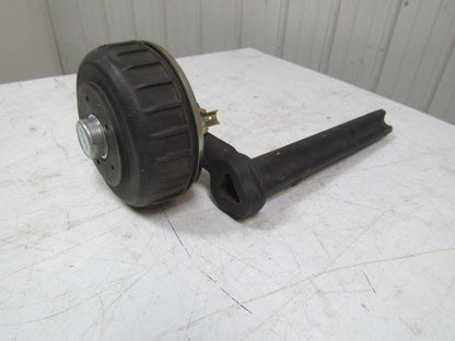 Alko Kober Rubber Torsion Trailer Stub Axle 5" on 4.5"Bolt Circle 10" Hub
