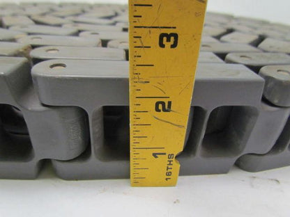 Intralox Knuckle Conveyor Chain Grey Series 3000 S Polypropylene 13 Ft Length