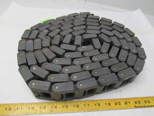 Intralox Knuckle Conveyor Chain Grey Series 3000 S Polypropylene 13 Ft Length