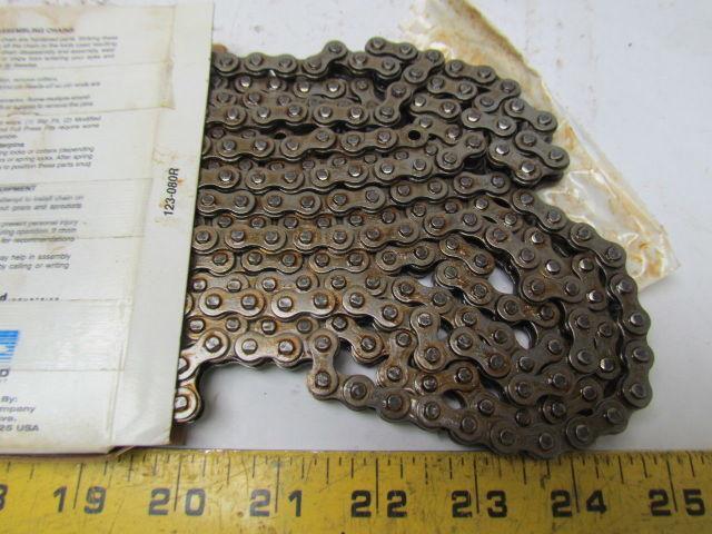 Diamond 35 10ft Length Roller chain 3/8" pitch 3/16" roller width