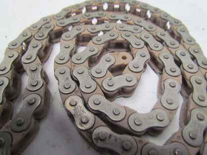 Tsubaki RF40PC 55" poly-steel roller chain 1/2" pitch 5/16" roller width