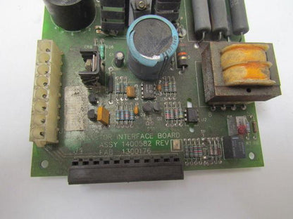 Pertron/Square D Contactor interface Board Assy.#1400582 Rev.H Fab.#1300176