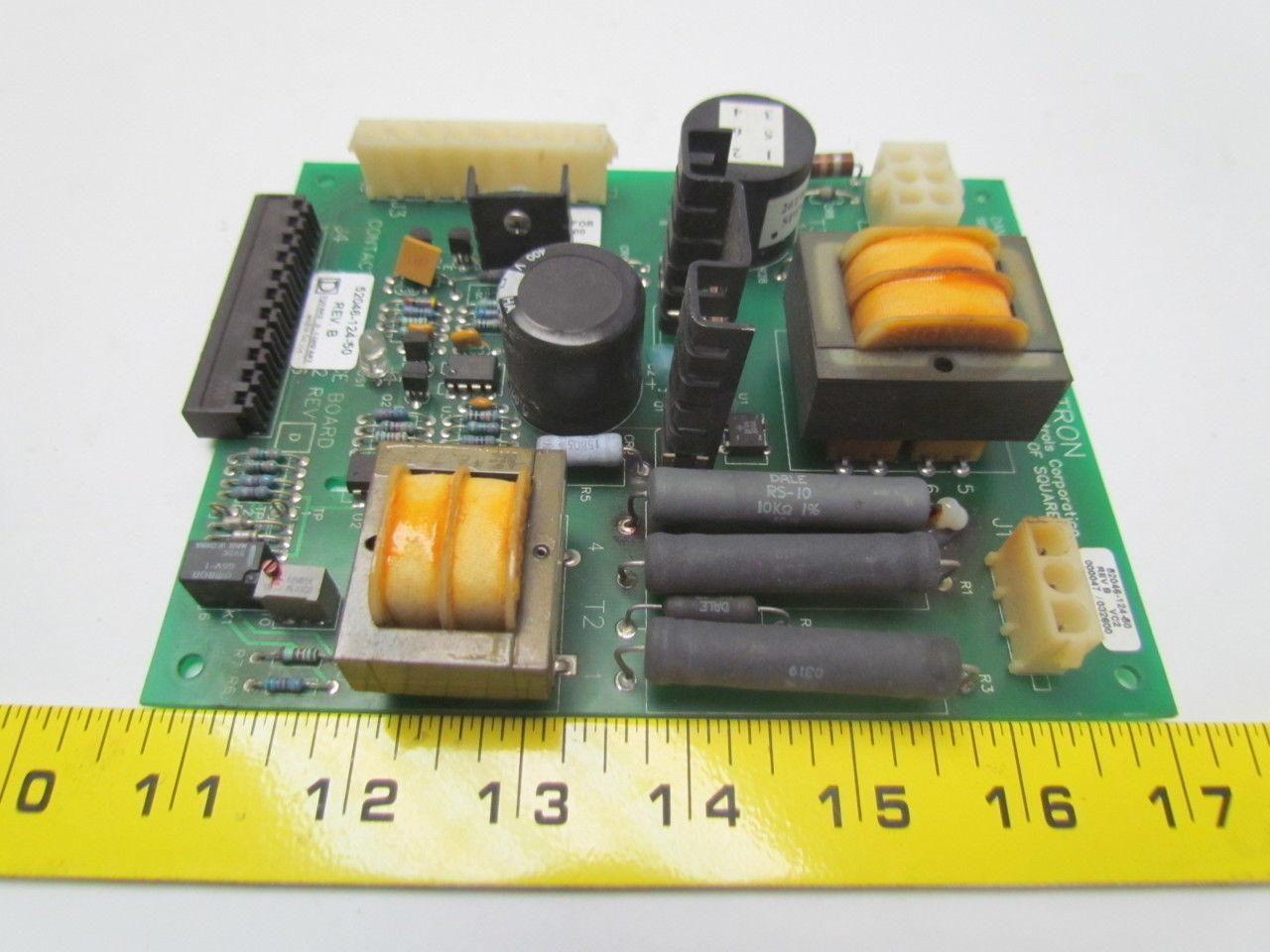 Pertron/Square D 52046-124-50 Rev.B Contactor interface board