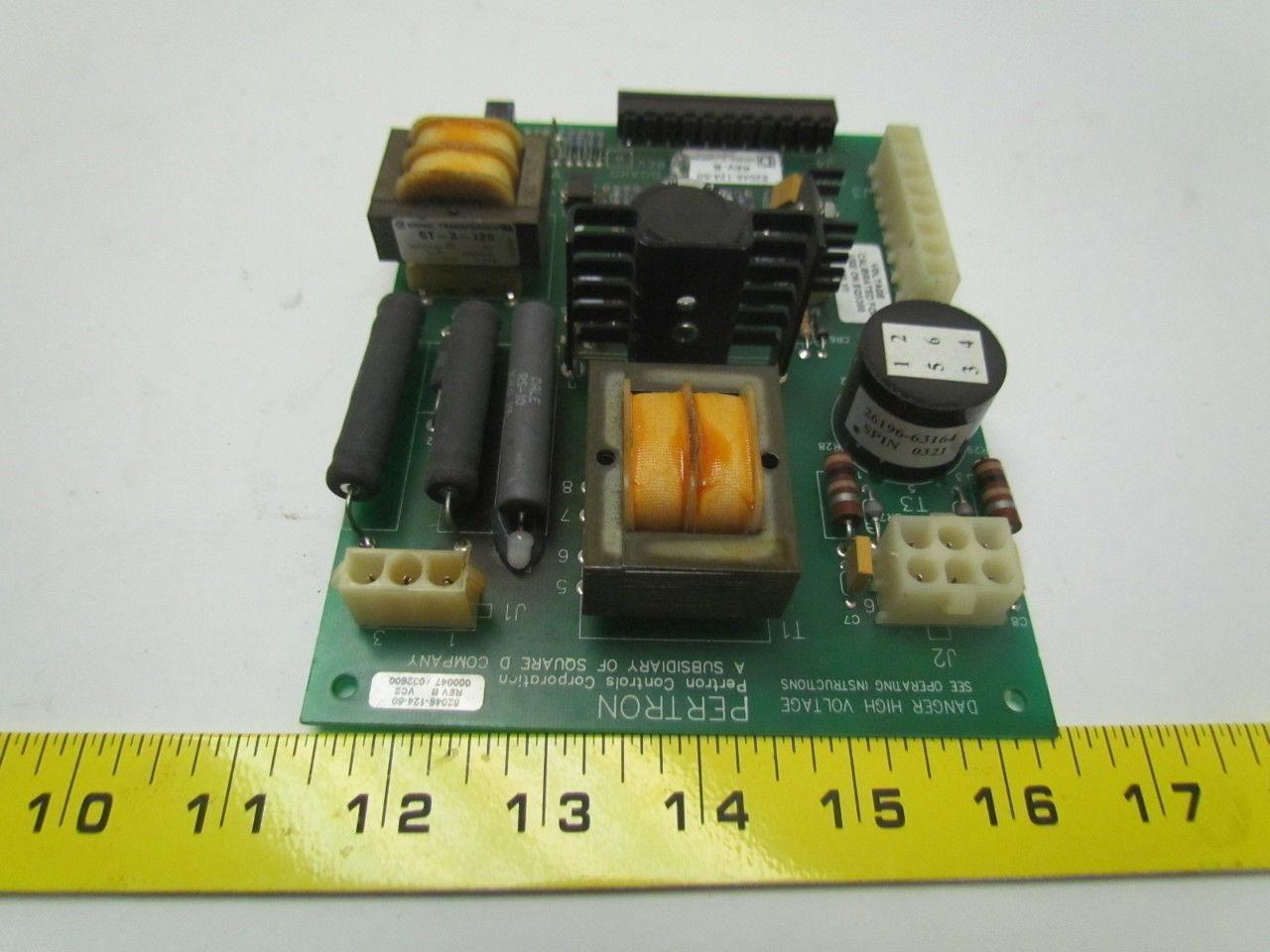 Pertron/Square D 52046-124-50 Rev.B Contactor interface board