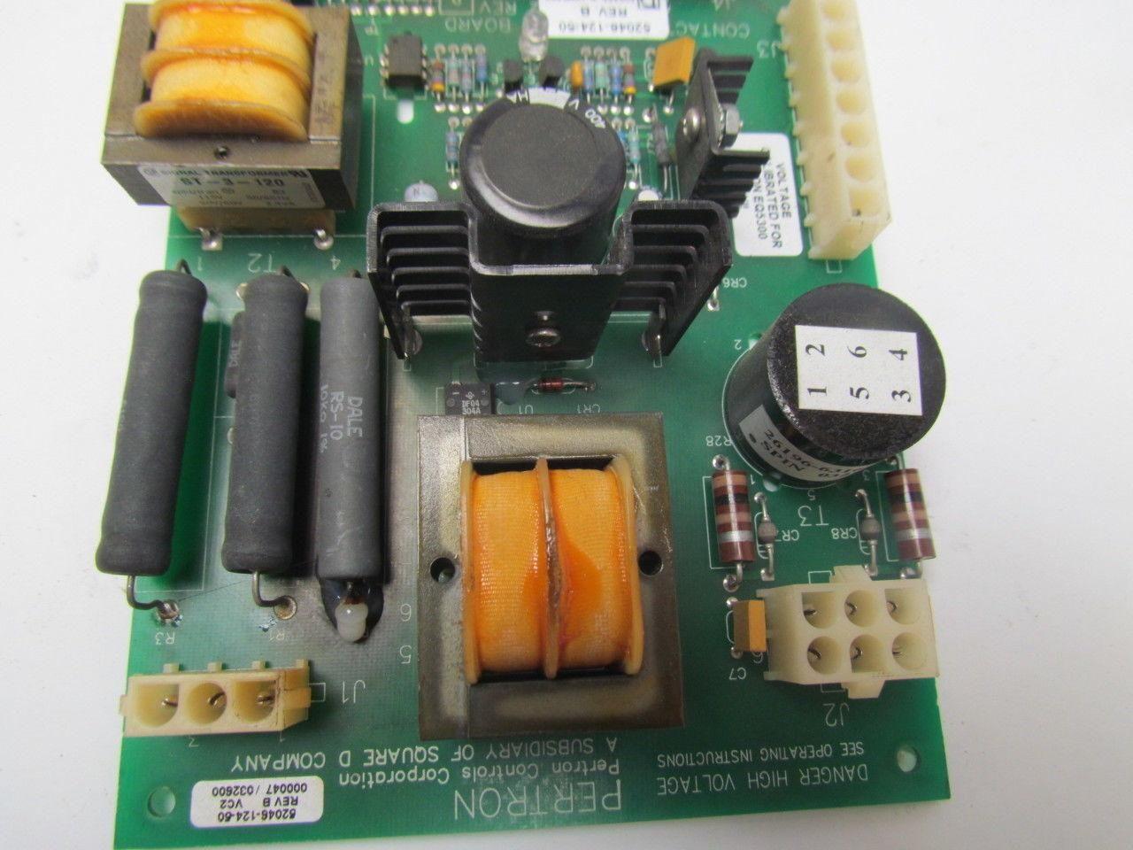 Pertron/Square D 52046-124-50 Rev.B Contactor interface board