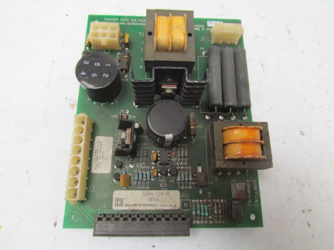 Pertron/Square D 52046-124-50 Rev.A Contactor Interface Board