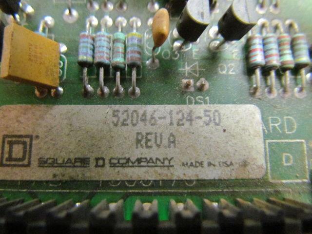 Pertron/Square D 52046-124-50 Rev.A Contactor Interface Board