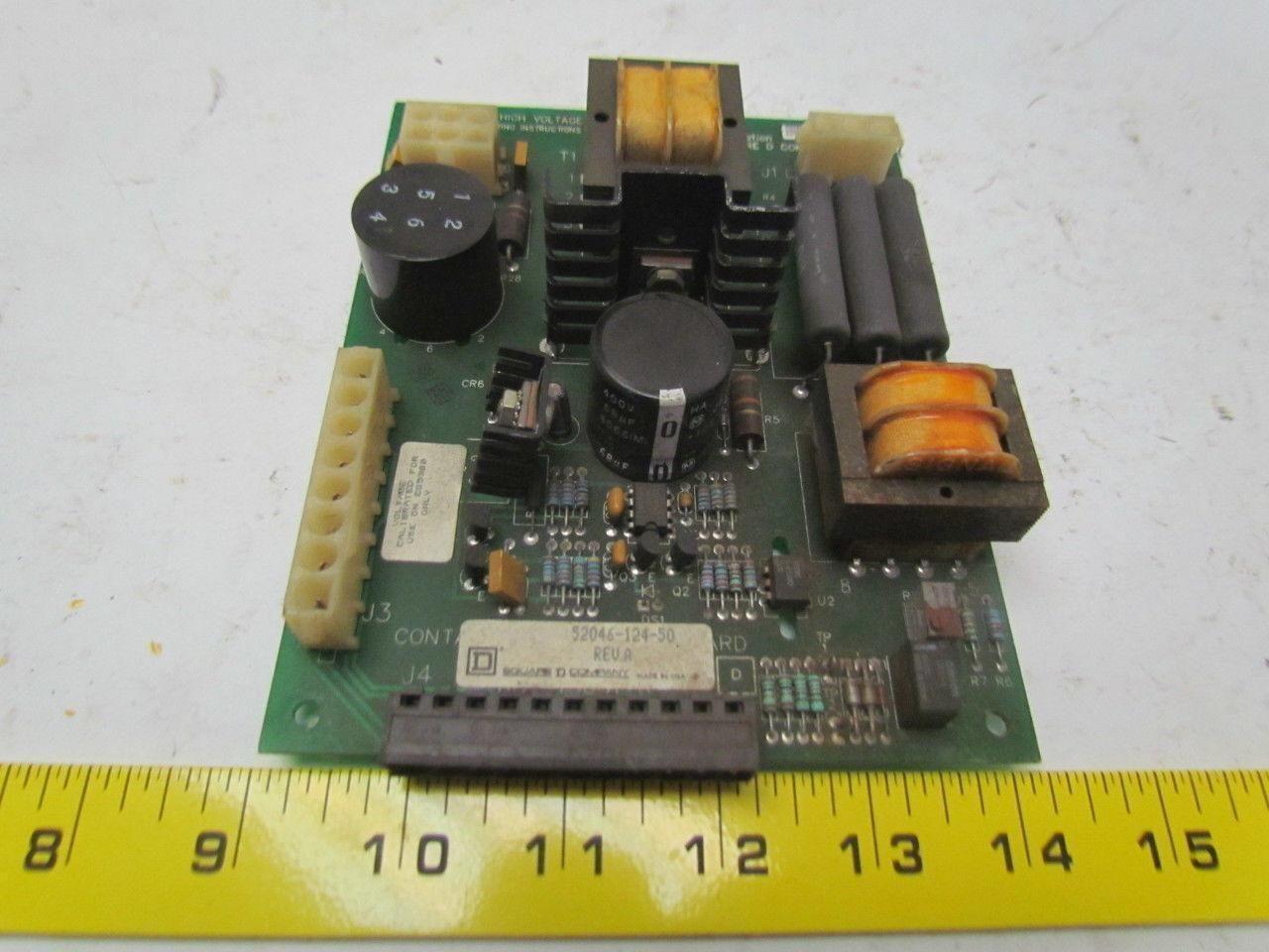 Pertron/Square D 52046-124-50 Rev.A Contactor Interface Board