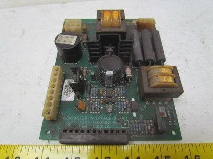 Pertron/Square D Contactor Interface Board Assy.#1400582 Rev.D Fab.#1300176