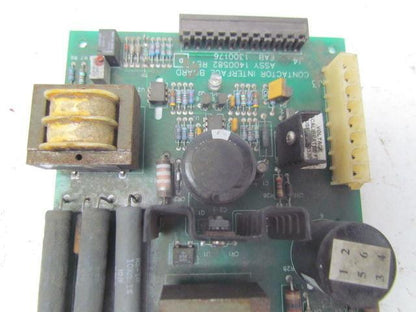 Pertron/Square D Contactor Interface Board Assy.#1400582 Rev.D Fab.#1300176