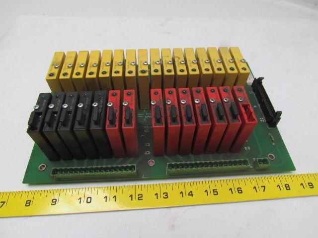 ABB/Grayhill 3HaB 54441-1 Relay Board w/Output & Input Modules