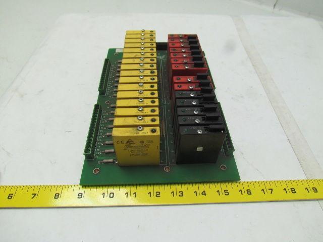 ABB/Grayhill 3HaB 54441-1 Relay Board w/Output & Input Modules