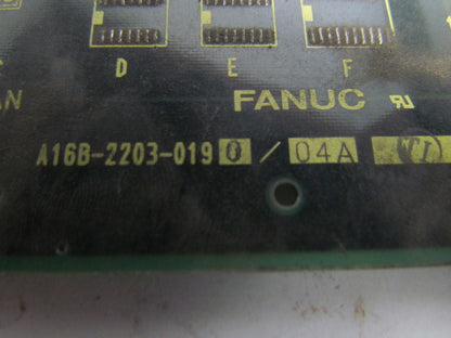 Fanuc A16B-2203-0190/04A DeviceNet Main PC Board/Motherboard