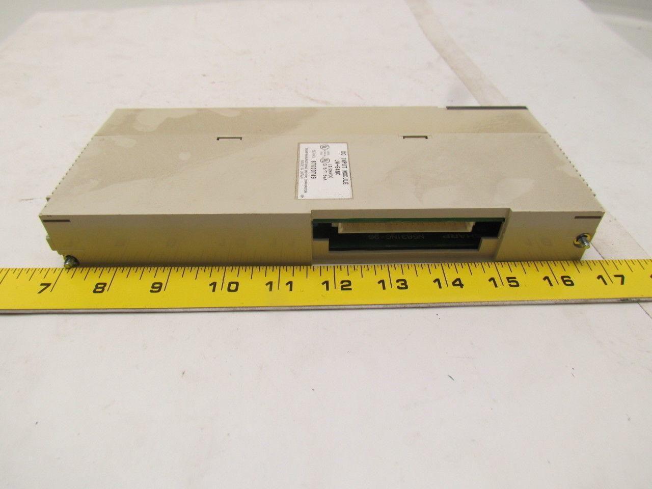 Sharp JW-64NC DC Input module input 64 points for 12/24VDC connector type