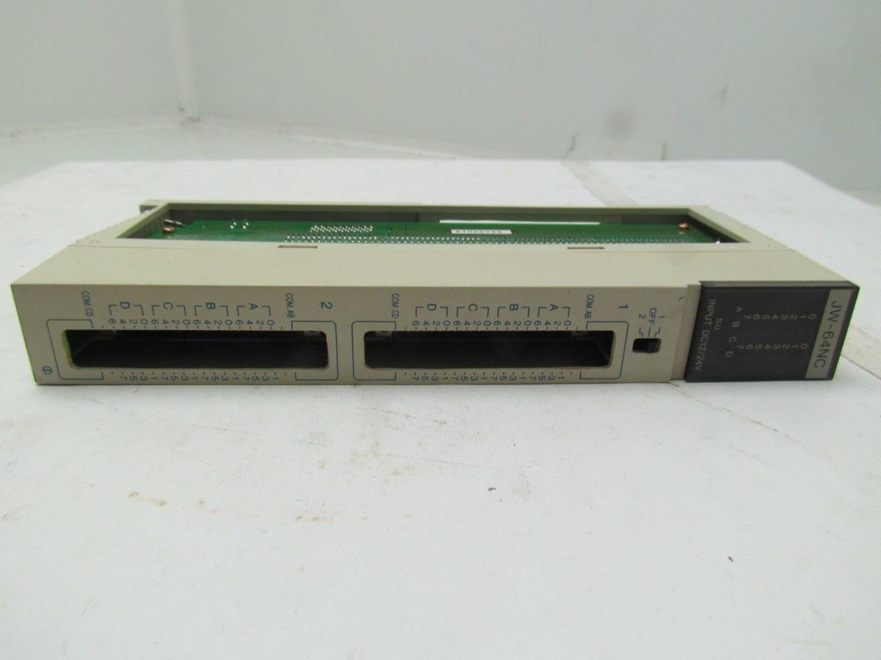 Sharp JW-64NC DC Input module input 64 points for 12/24VDC connector type