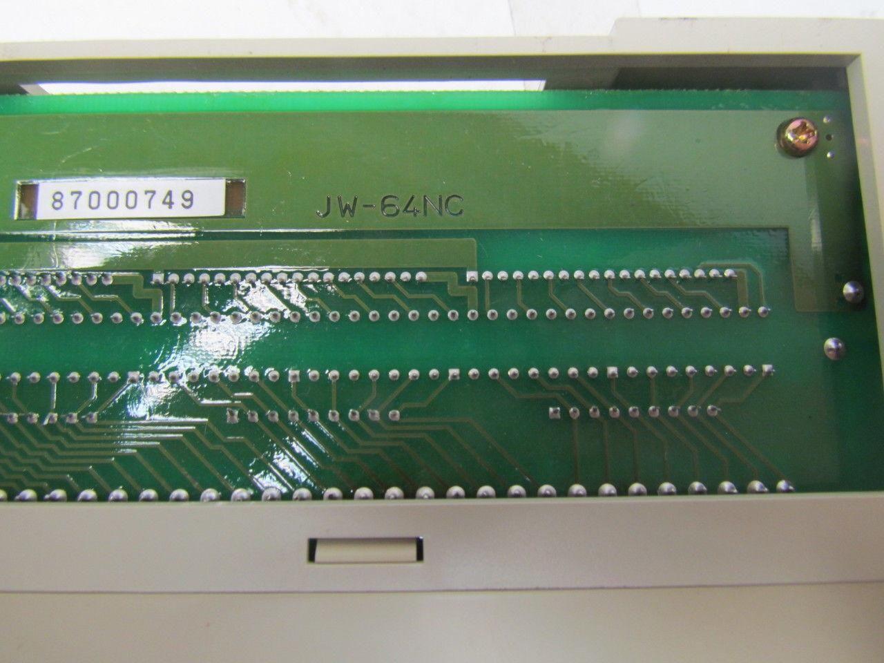 Sharp JW-64NC DC Input module input 64 points for 12/24VDC connector type