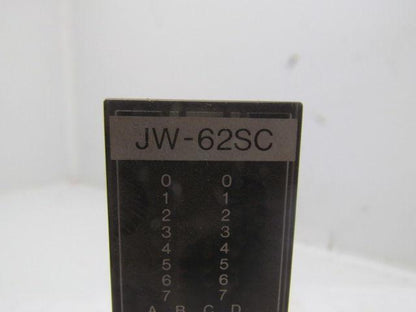 Sharp JW-62SC DC output module 5/12/24VDC 0.1A sink output 64 points