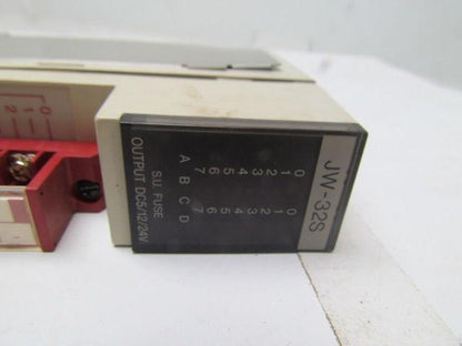 Sharp JW-32S DC output module 5/12/24VDC 1A sink output 32 points
