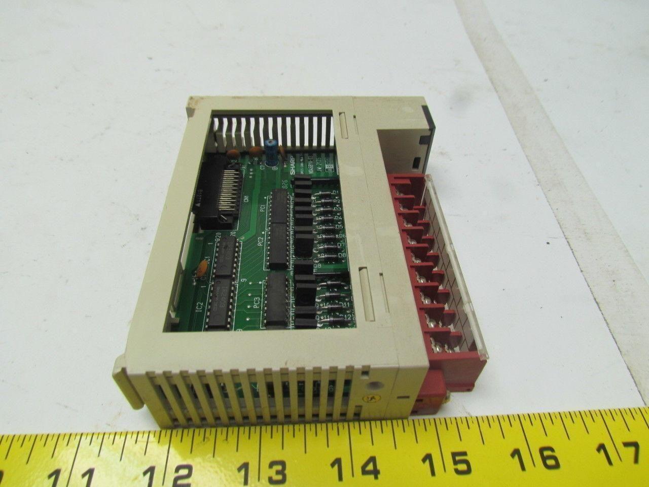 Sharp JW-212S DC output module 16 points output 5/12/24VDC 0.5A sink output
