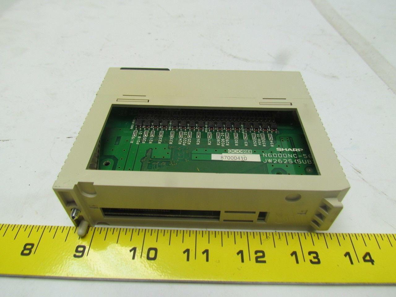 Sharp JW-262S DC output module 5/12/24VDC 64 points out 0.1A Sink Output