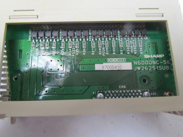 Sharp JW-262S DC output module 5/12/24VDC 64 points out 0.1A Sink Output