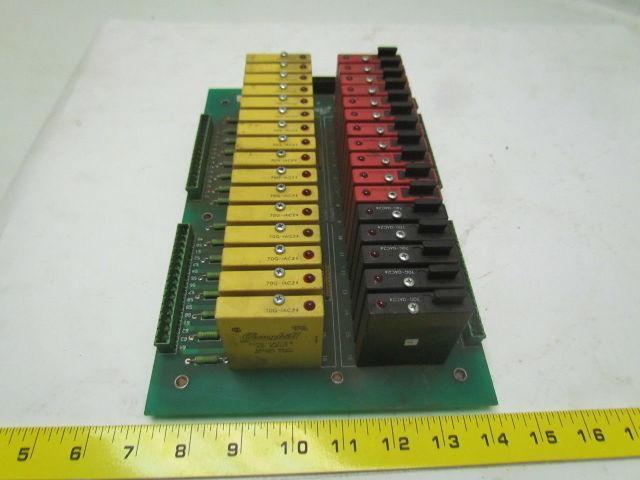 ABB/Grayhill 3HAB 54441-1 Relay Board w/Output & Input Modules