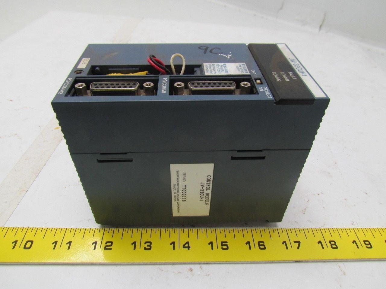 Sharp JW-33CUH1 Control Module Link I/F on CPU unit 4 wire type