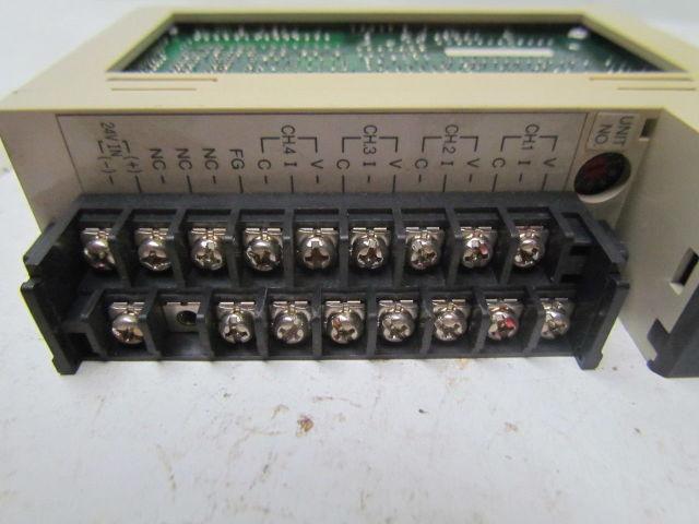 Sharp JW-24AD Analog Input Module Input 4 Points 13 Bits