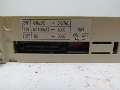 Sharp JW-24AD Analog Input Module Input 4 Points 13 Bits