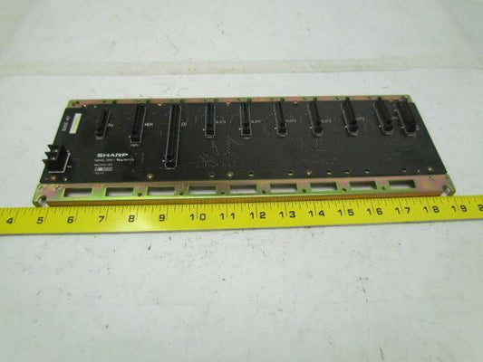Sharp JW-26KB PLC Backplane Module Rack Installed To 6 Modules Max.