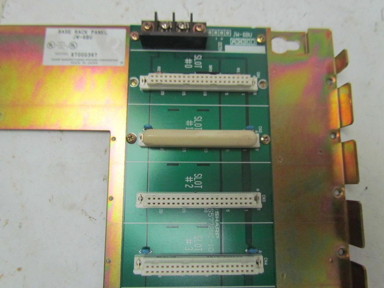 Sharp JW-6BU Base Rack Panel Holds Up to 6 Units