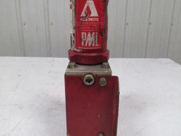 Alemite 9620 Oil evacuation system pneumatic pump 1"NPT inlet bad motor