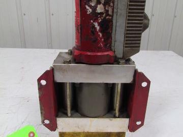 Alemite 9620 Oil evacuation system pneumatic pump 1"NPT inlet bad motor