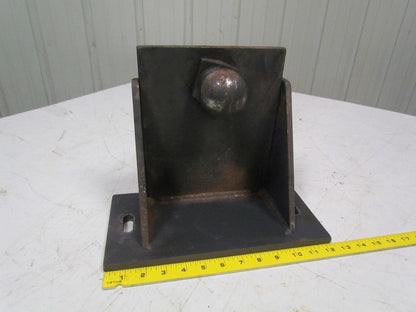 2-5/16" trailer ball mounted on 9-1/2"x 8" steel plate 5/16" thick