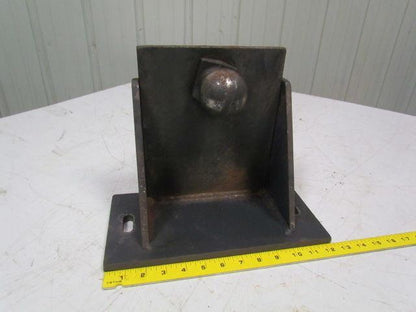 2-5/16" trailer ball mounted on 9-1/2"x 8" steel plate 5/16" thick