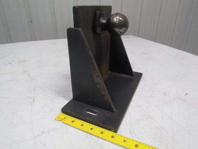 2-5/16" trailer ball mounted on 9-1/2"x 8" steel plate 5/16" thick