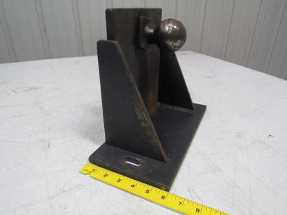 2-5/16" trailer ball mounted on 9-1/2"x 8" steel plate 5/16" thick